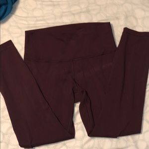 Lululemon wunder under leggings